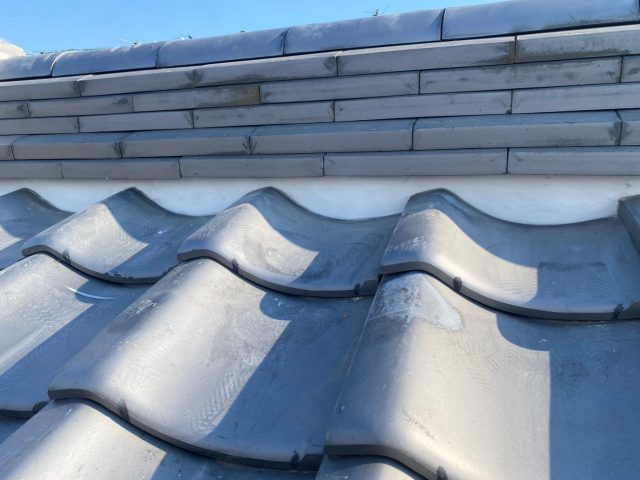 小野市で漆喰の詰め直し